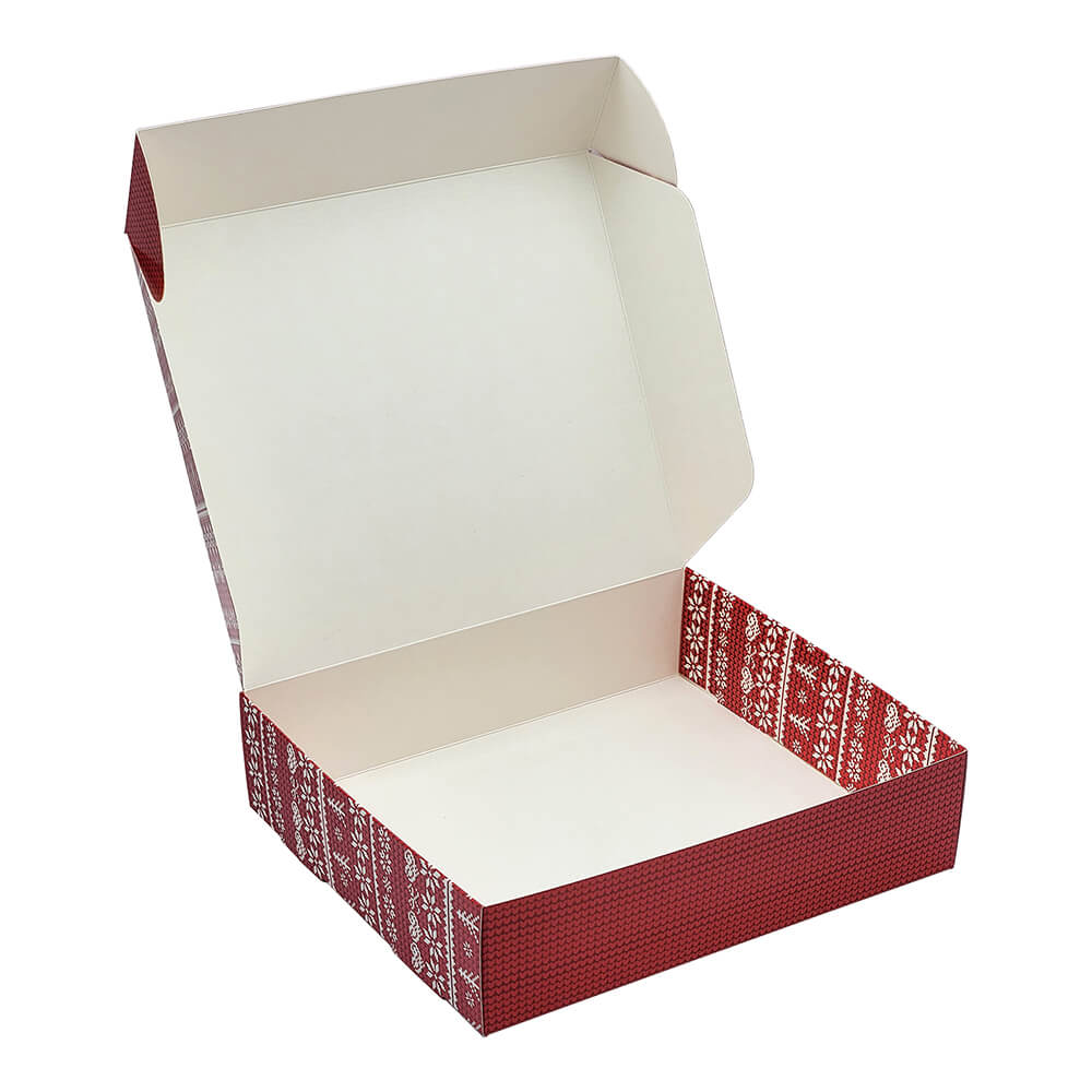 Коробка для пончиков 240х210х60 мм в открытом виде