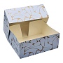 Бумажная коробка для десертов 200x150x100 мм